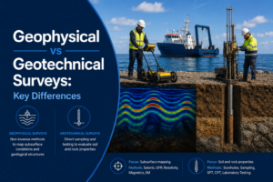 Geophysical vs Geotechnical Surveys: Key Differences