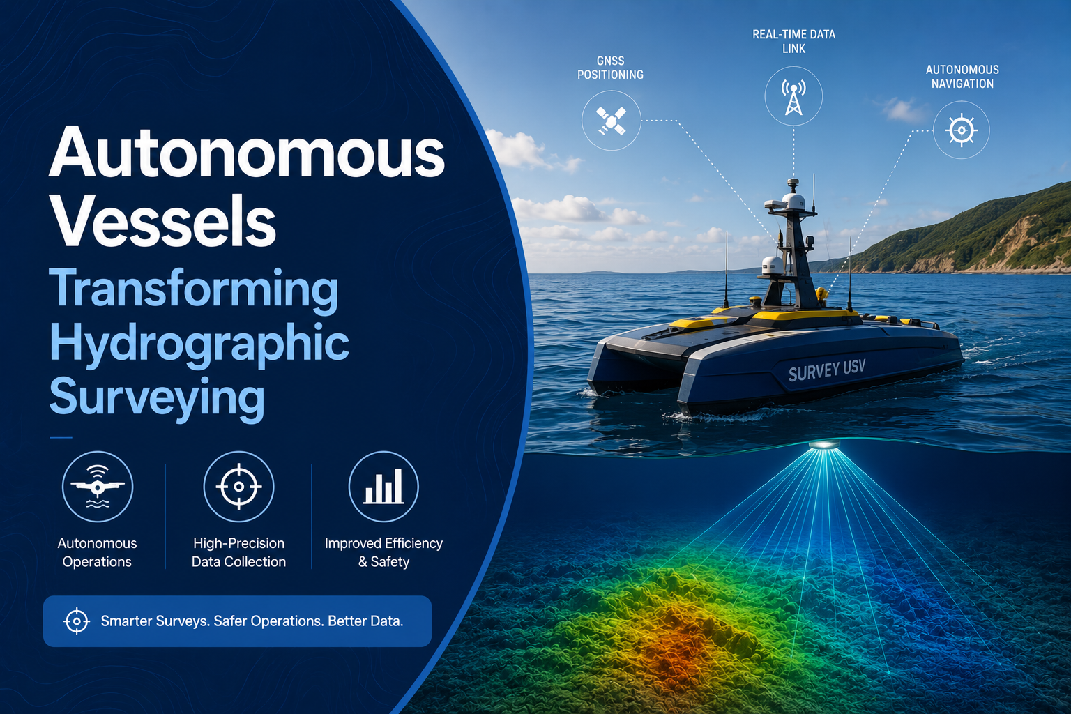 Autonomous Vessels Transforming Hydrographic Surveying