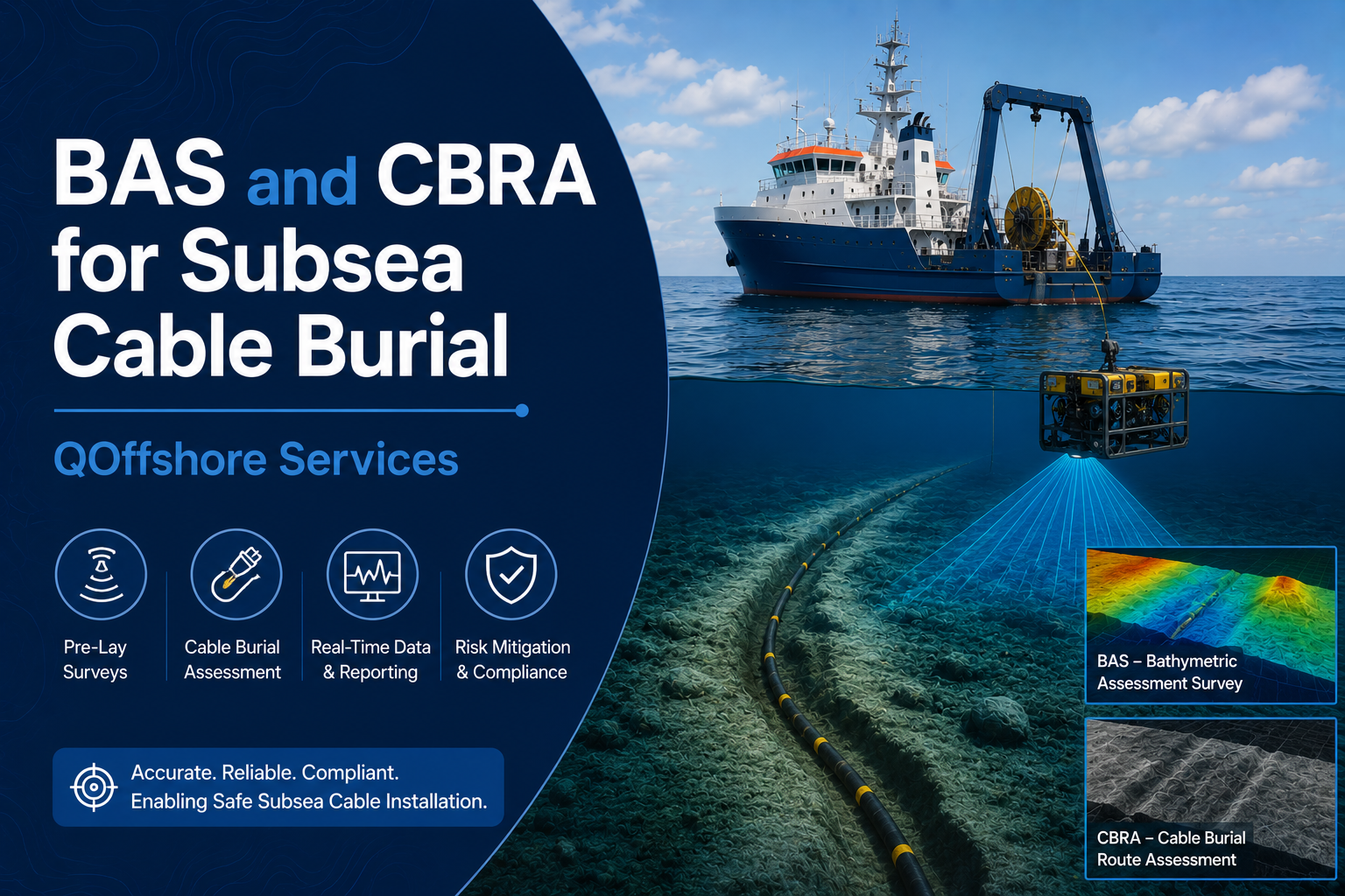 BAS and CBRA for Subsea Cable Burial | QOffshore Services