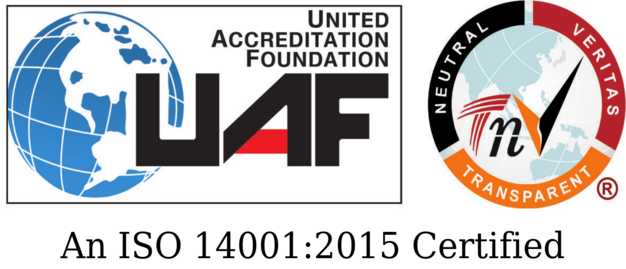 ISO 14001:2015 certified